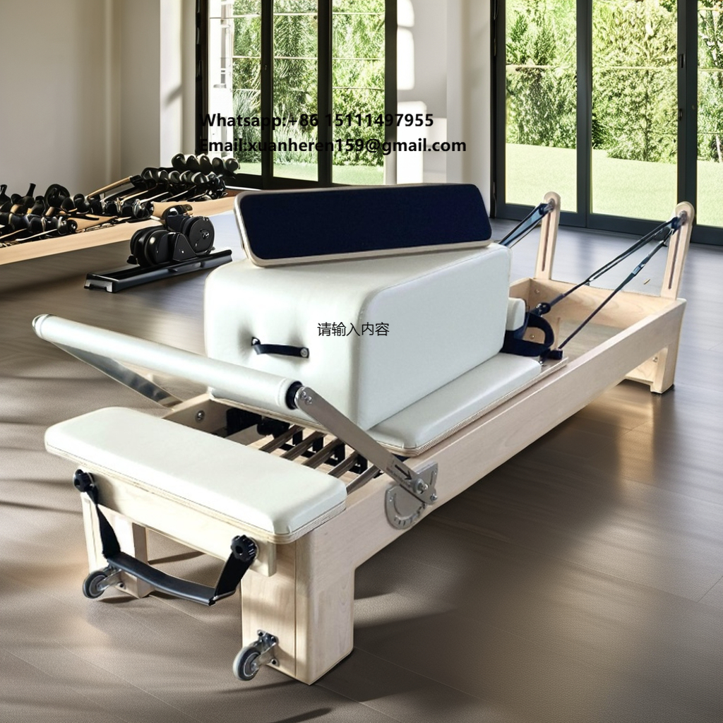 Pilates Yoga Exercises - Customized Home Gym Yoga Training Wood