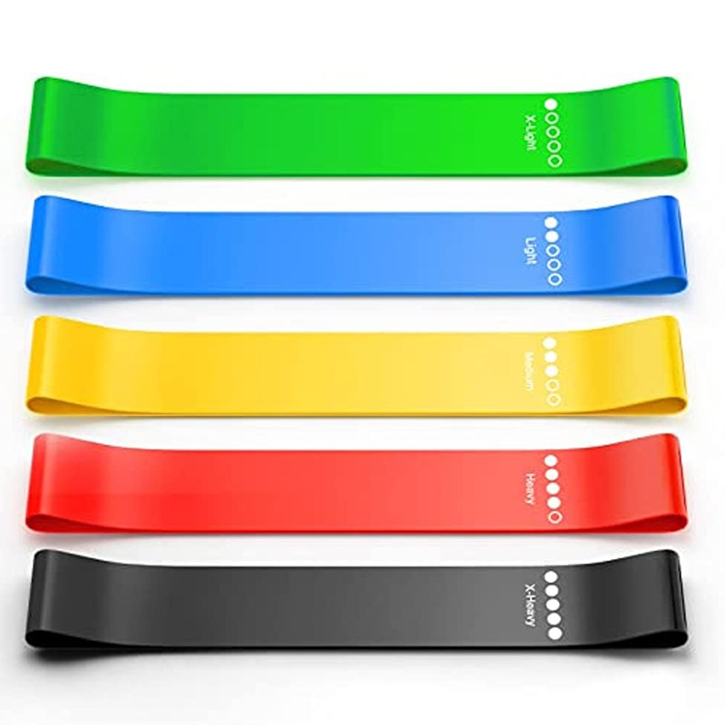 Pilates Yoga Home Workout - Resistance Bands Exercise Workout Bands Stretch