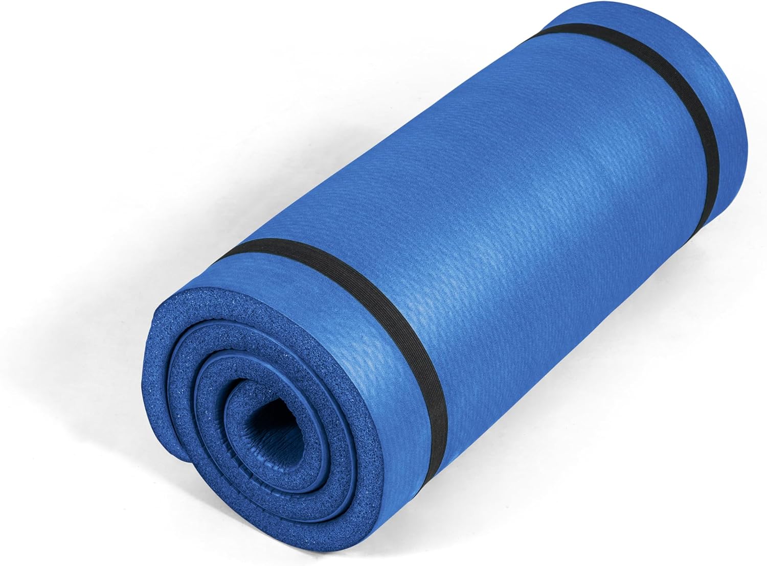Pilates Yoga Home Workout - 1-Inch Thick Yoga Mat, High-Density Non-Slip
