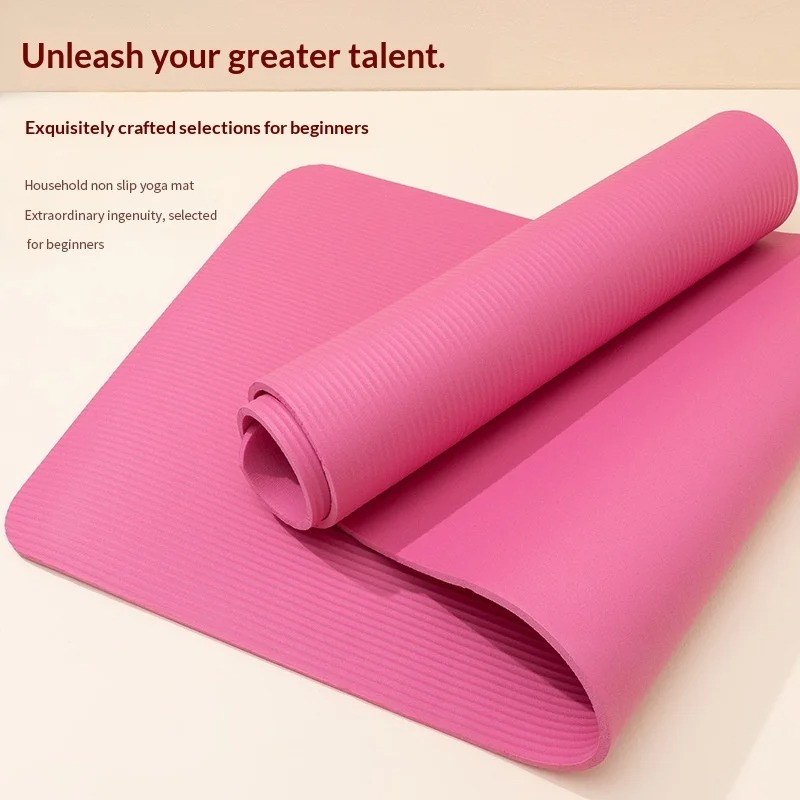 Extra Thick Non Slip Yoga Mat  – Pilates Yoga Home Workout recenzja i cena
