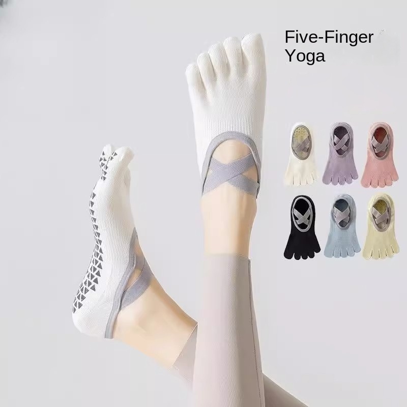 Women Non-Slip Five-Toe Yoga S – Fitness Yoga Pilates recenzja i cena