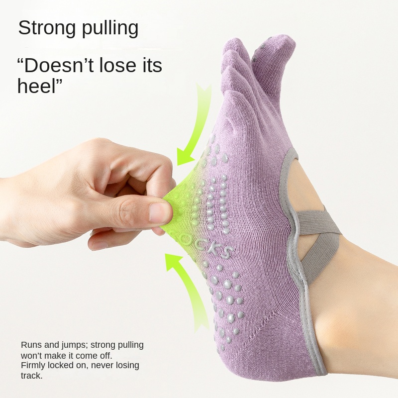 Women Non-Slip Five-Toe Yoga S – Fitness Yoga Pilates recenzja i cena