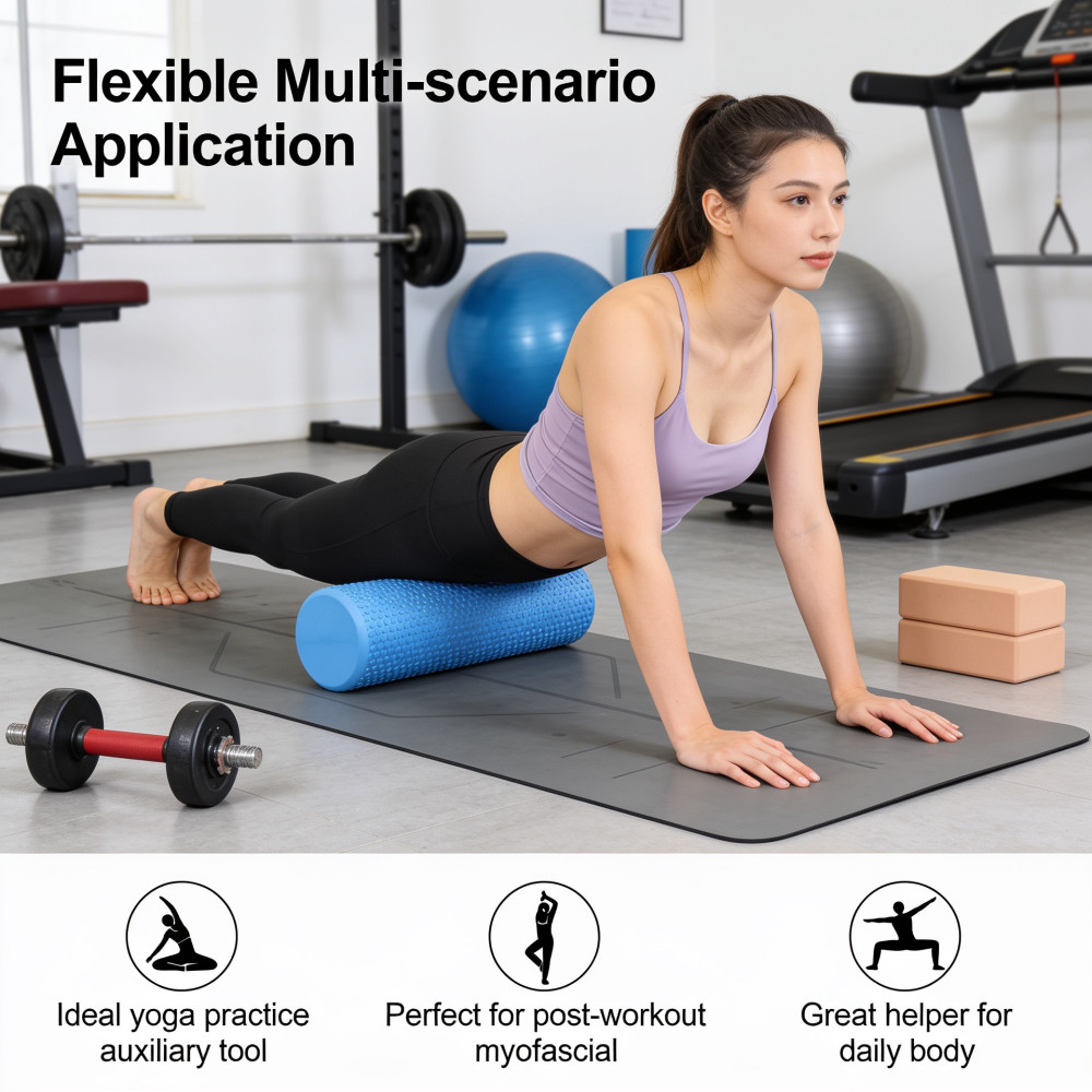 Yoga Roller Round EVA Foam Cyl – Pilates Yoga Home Workout recenzja i cena