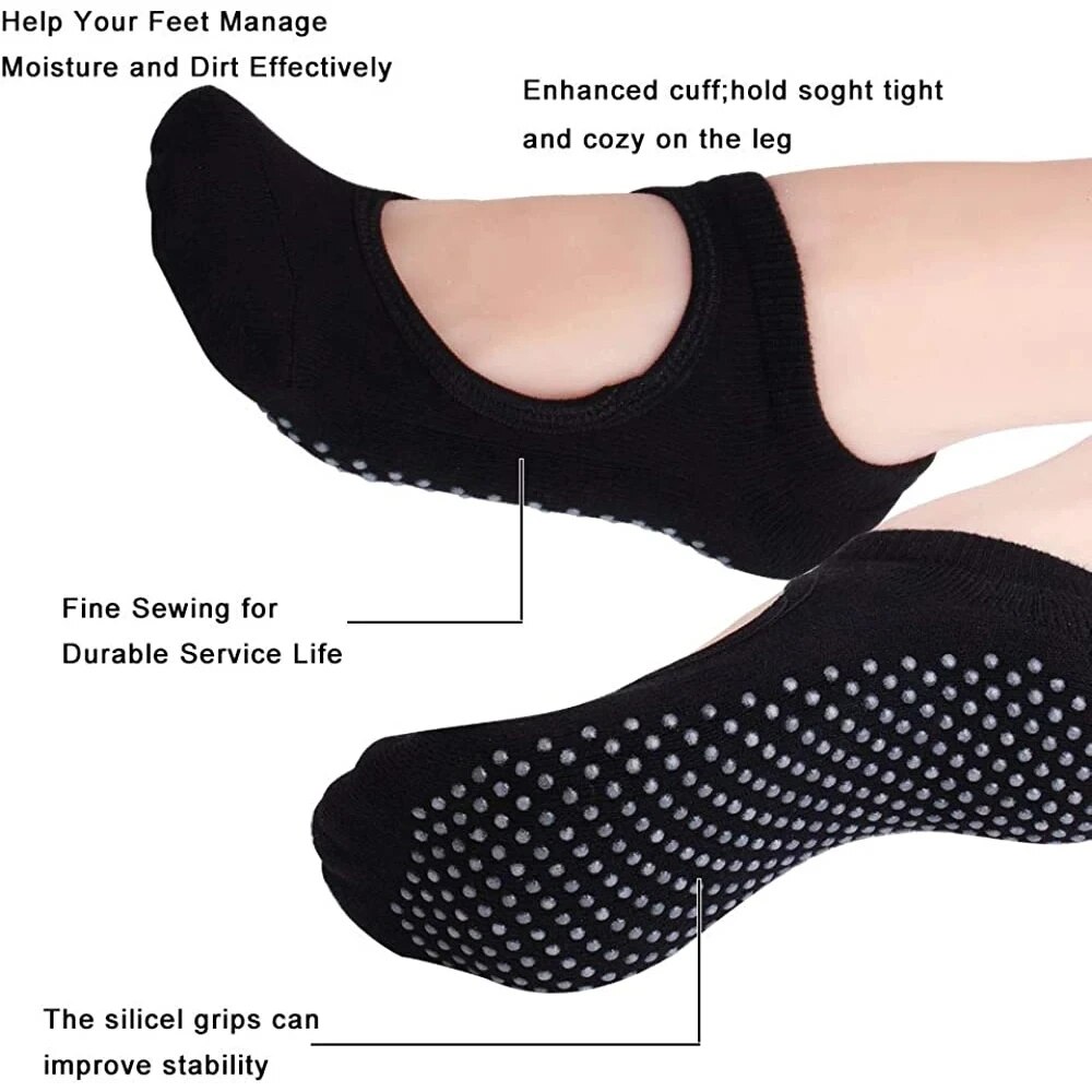 High Quality Women Yoga Socks  – Fitness Yoga Pilates recenzja i cena