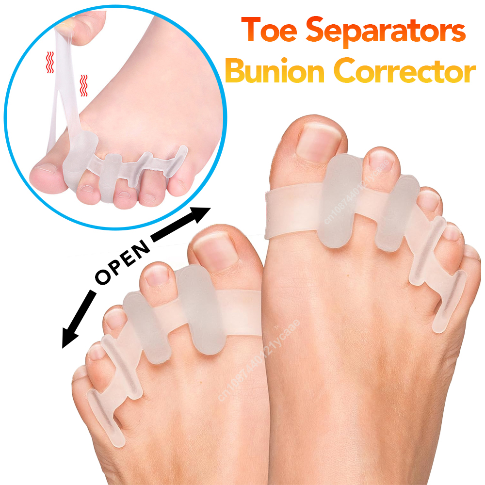 1 Pair Silicone Toe Separator  – Toe Separator Silicon recenzja i cena
