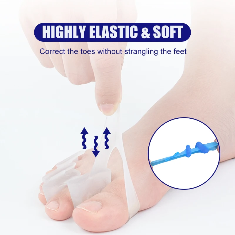 1 Pair Silicone Toe Separator  – Toe Separator Silicon recenzja i cena
