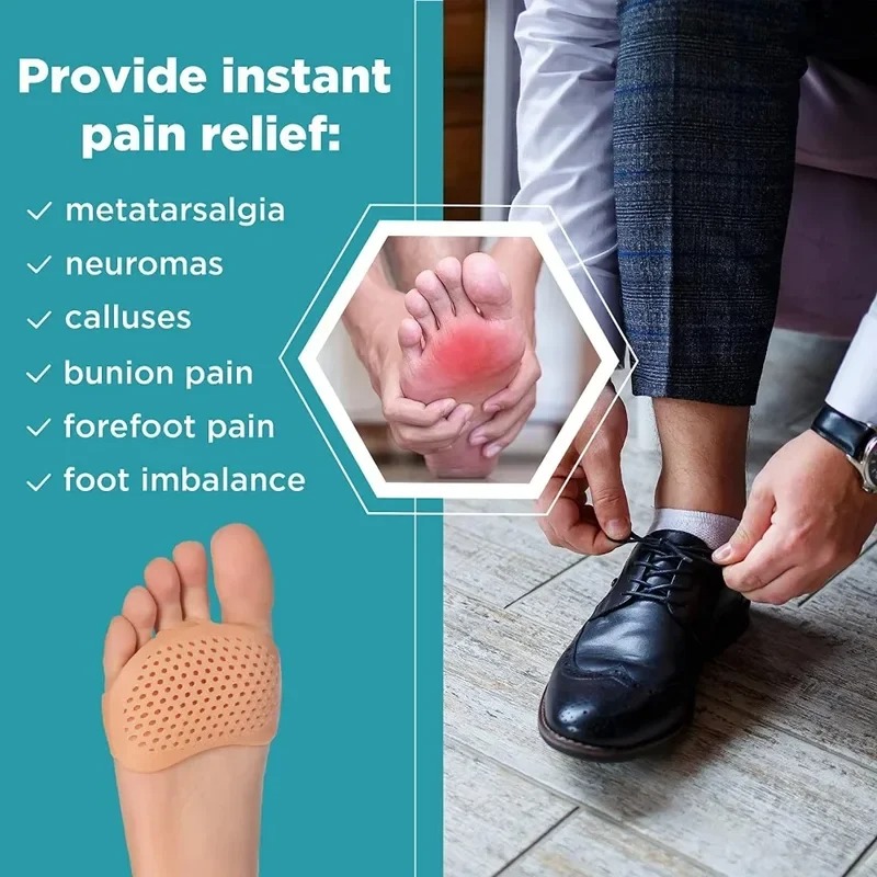 2pcs Silicone Metatarsal Pads  – Toe Separator Silicon recenzja i cena