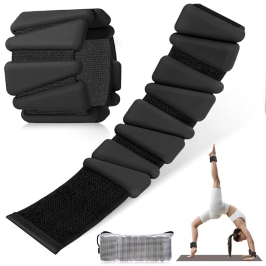 Adjustable Silicone Wrist Ankl – Pilates Yoga Home Workout recenzja i cena