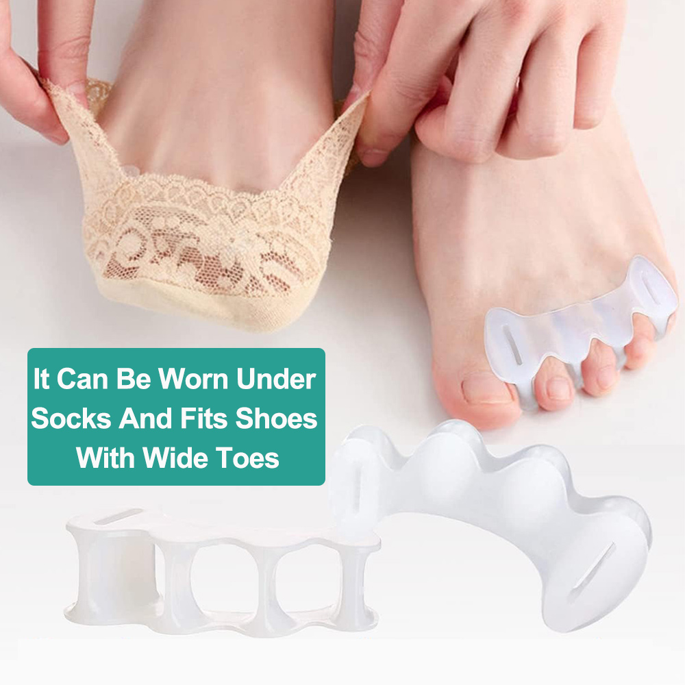 1Pair Gel Hard Silicone Toe Fi – Toe Separator Silicon recenzja i cena