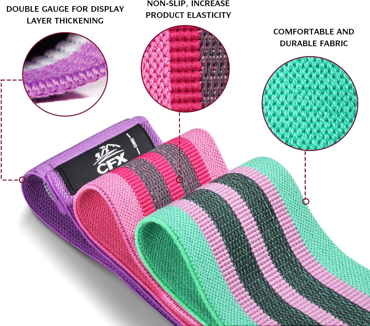 Resistance Bands Set, Exercise – Pilates Yoga Home Workout recenzja i cena