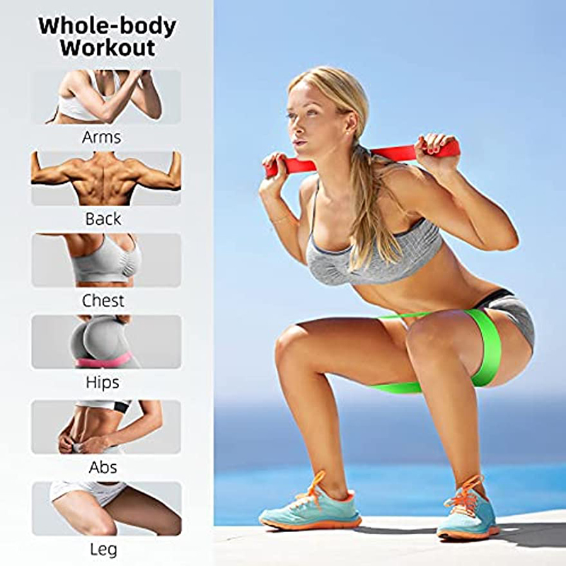 Resistance Bands Exercise Work – Pilates Yoga Home Workout recenzja i cena