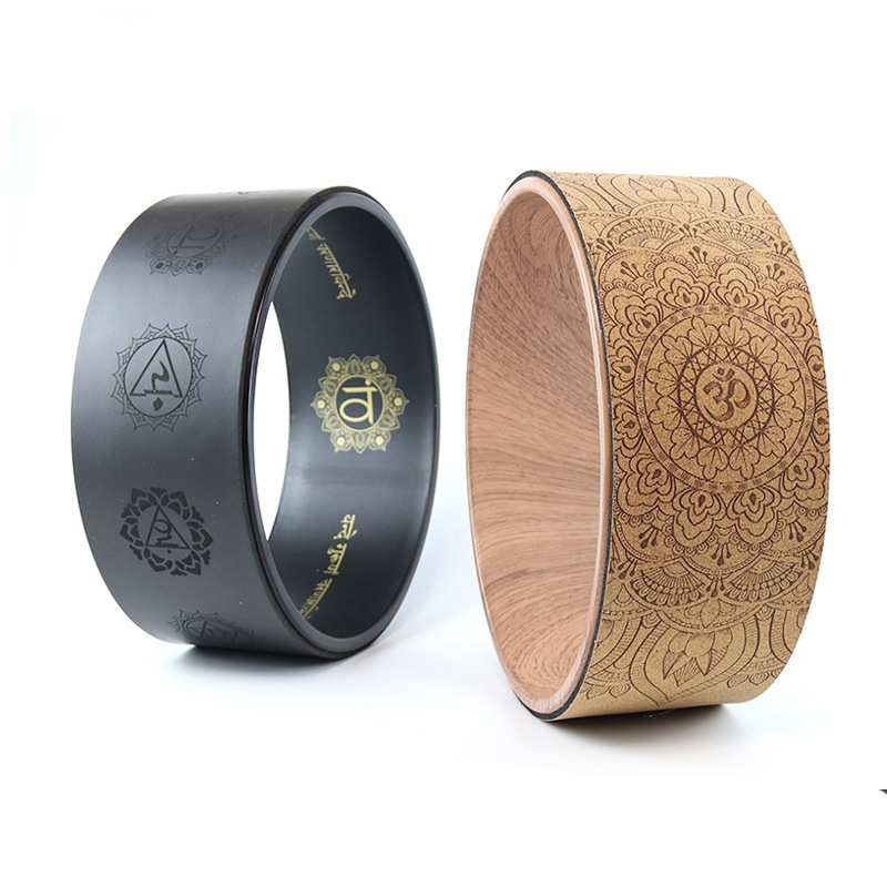 Wooden Yoga Circles Soft Wood  – Pilates Yoga Home Workout recenzja i cena