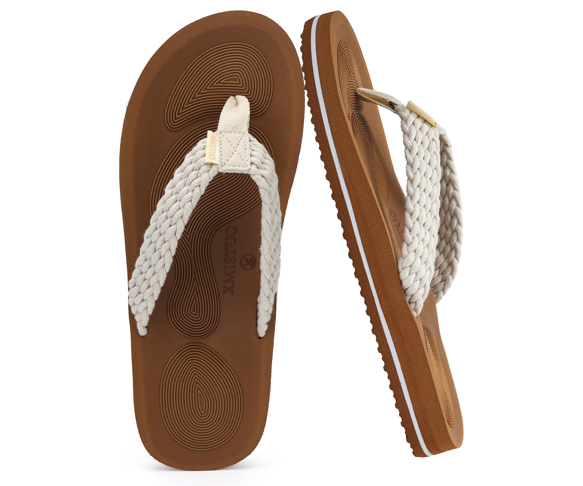 Flip Flops for Women with Arch – Fitness Yoga Pilates recenzja i cena