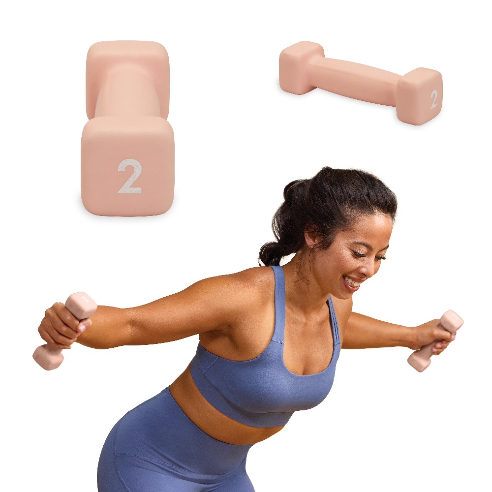 Neoprene Coated 2 Pound Dumbbe – Pilates & Yoga Training Center recenzja i cena
