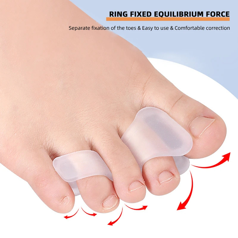1/2/5Pairs Hallux Valgus Appli – Toe Separator Silicon recenzja i cena