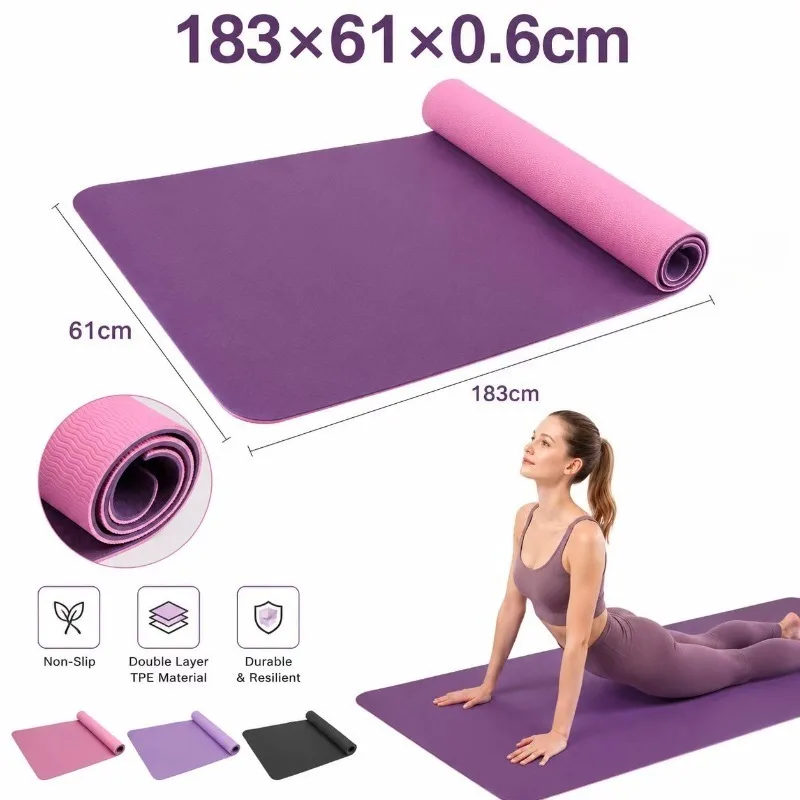 Yoga Mats Anti-slip Sport Fitn – Fitness Yoga Pilates recenzja i cena