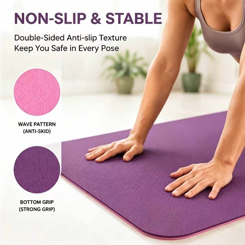 Yoga Mats Anti-slip Sport Fitn – Fitness Yoga Pilates recenzja i cena