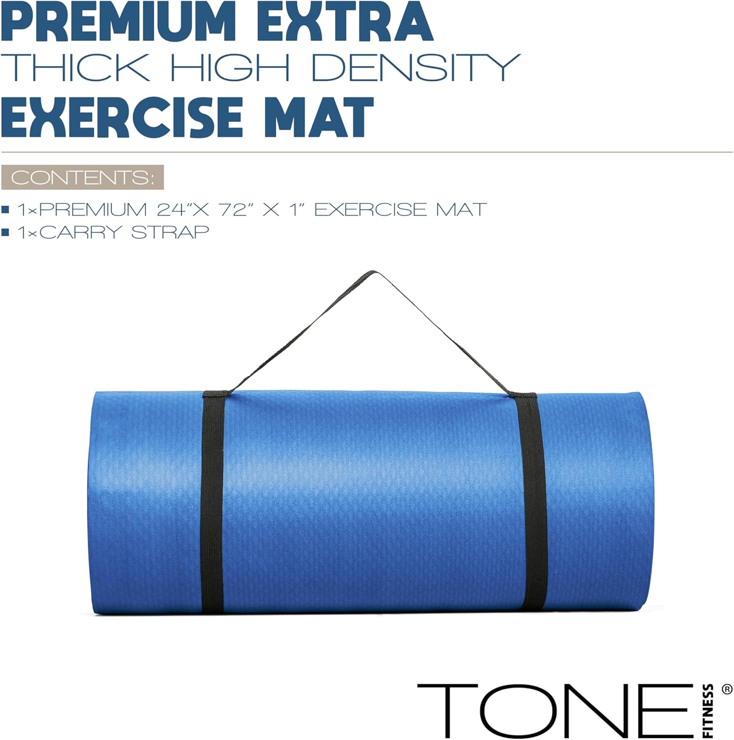 1-Inch Thick Yoga Mat, High-De – Pilates Yoga Home Workout recenzja i cena