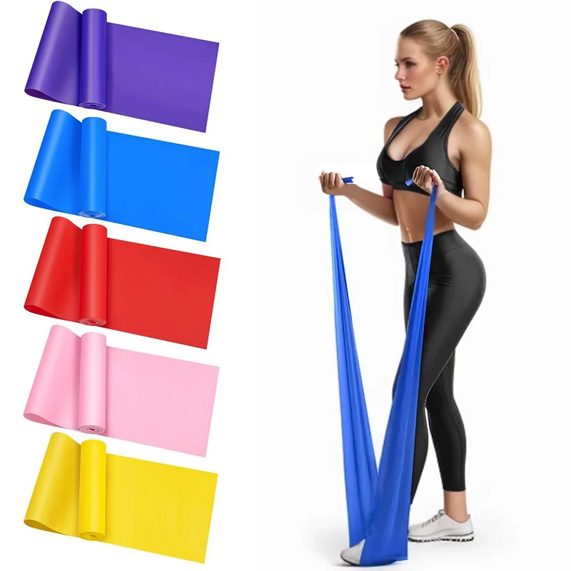 Elastic Yoga Fitness Bands Yog – Pilates Yoga Home Workout recenzja i cena